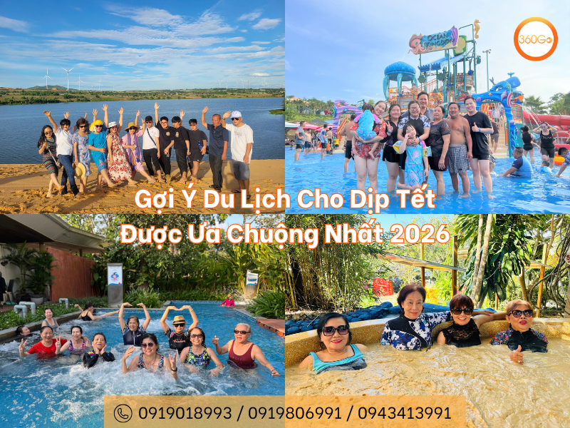 Gợi Ý Du Lịch Cho Dịp Tết Được Ưa Chuộng Nhất 2026