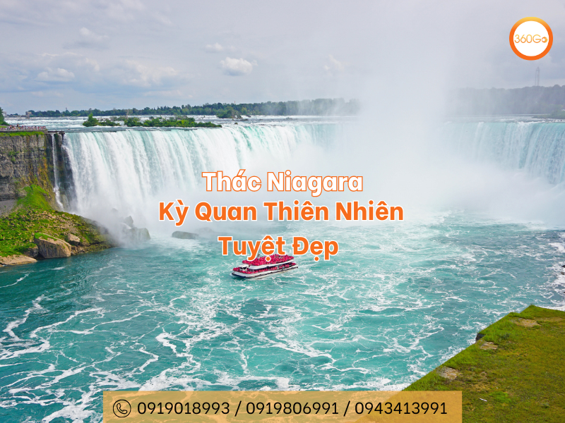 Thác Niagara - Kỳ Quan Thiên Nhiên Tuyệt Đẹp