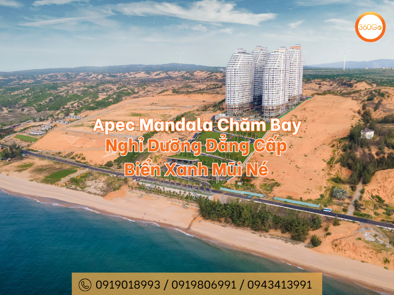 Apec Mandala Chăm Bay: Nghỉ Dưỡng Đẳng Cấp Biển Xanh Mũi Né